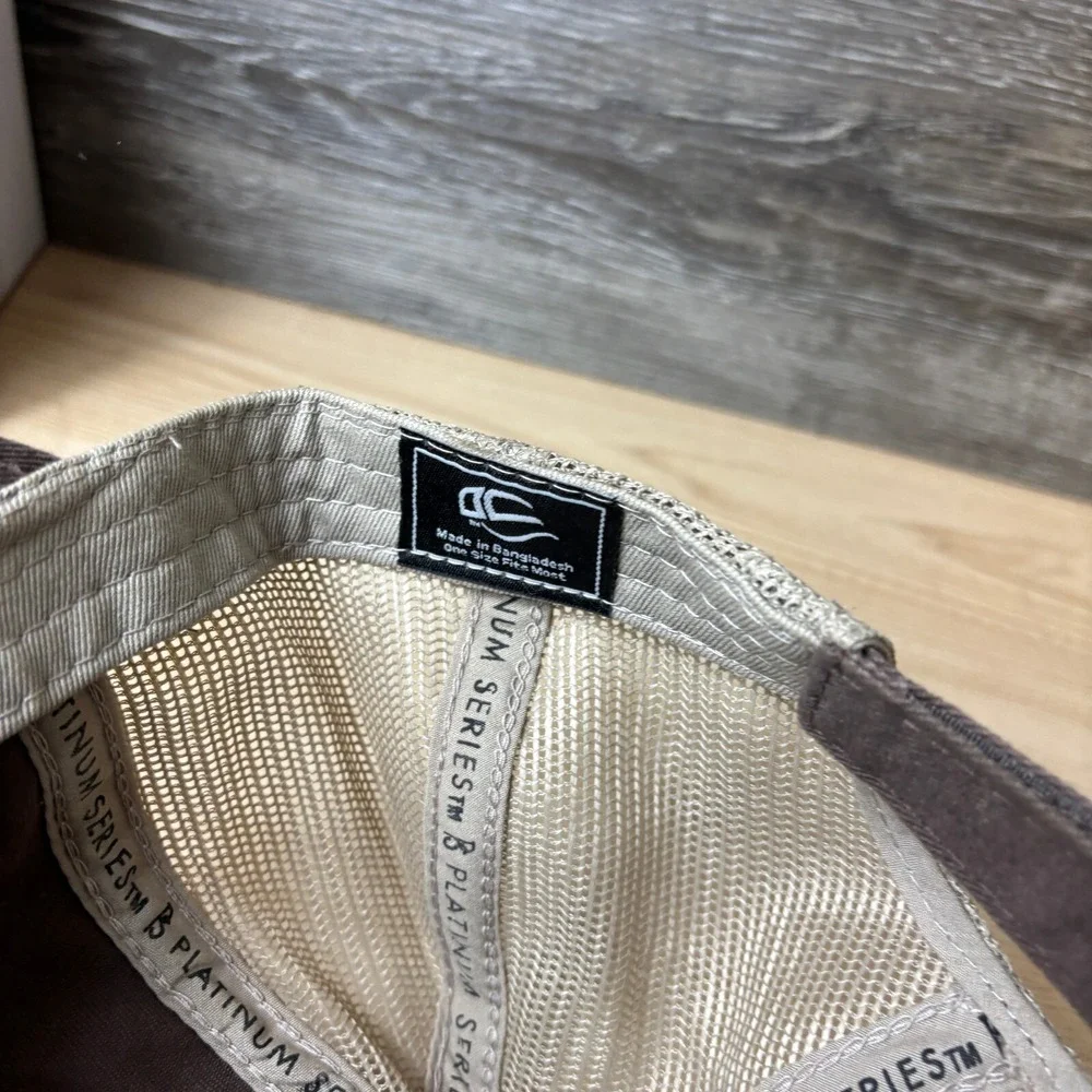 Dogwood Hills Golf Course Hat Cap Strap Back‎ Brown Adjustable